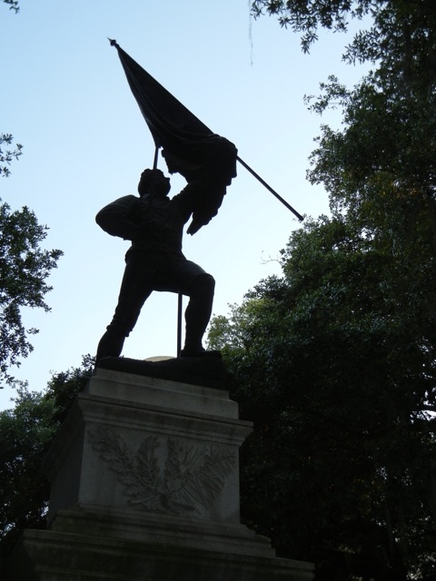 Jasper, William, statue in Savannah