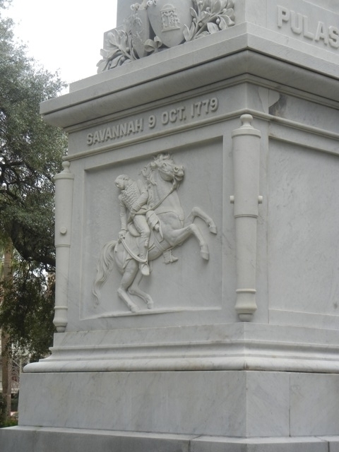 Pulaski, Casimir monument in Savannah